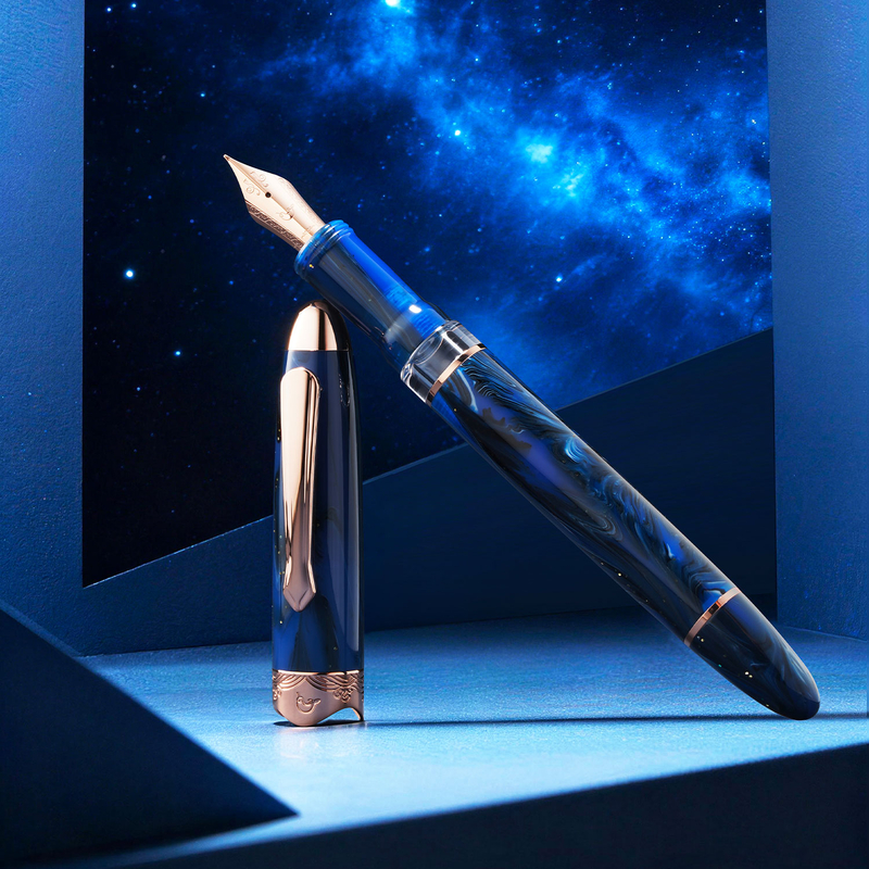 Nahvalur Nahvalur Horizon Fountain Pen Nebula