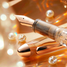 Nahvalur Nahvalur Horizon Fountain Pen Pearl