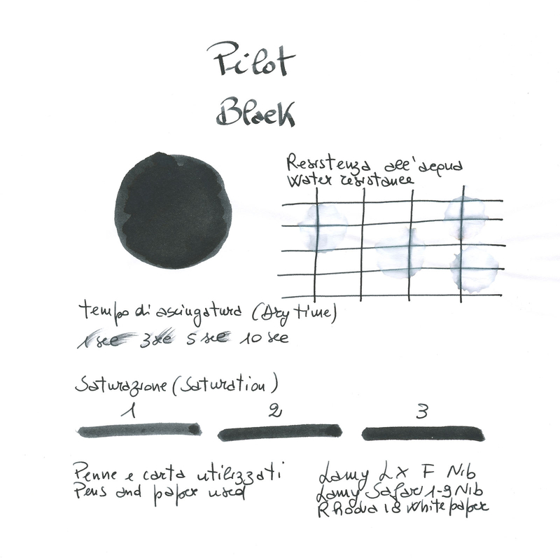 Pilot Black Ink Bottle 70 ml