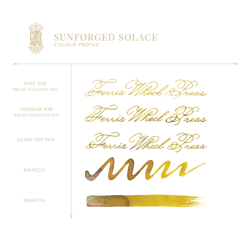 Ferris Wheel Press Ferris Wheel Press Sunforged Solace Inchiostro 10 ml
