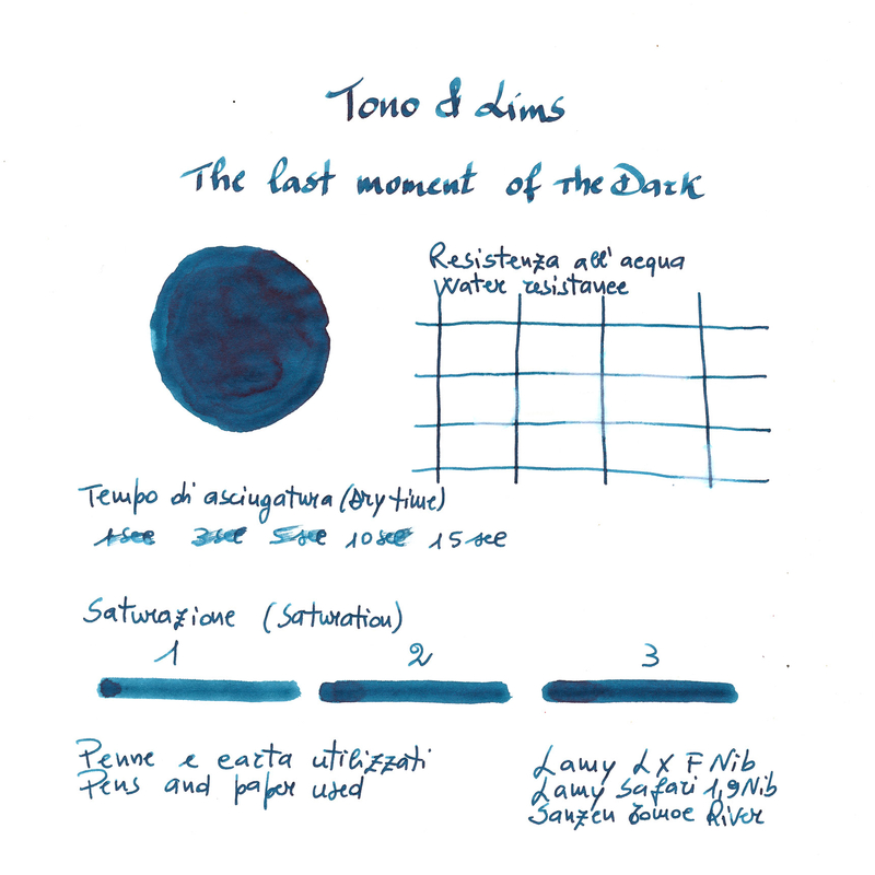 Tono & Lims Tono & Lims The Last Moment Of The Dark Inchiostro 30 ml