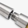 Gravitas Gravitas VAC 2.0 Grade 5 Titanium Fountain Pen Machine Finish