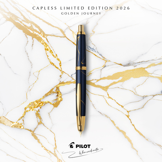 Pilot Capless Penna Stilografica Golden Journey Edizione Limitata 2026