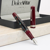 Dolcevita Leonardo x Dolcevita Momento Zero Penna Stilografica Marmo Pompei & Rodio