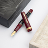 Dolcevita Leonardo x Dolcevita Momento Zero Fountain Pen Marmo Pompei & Gold