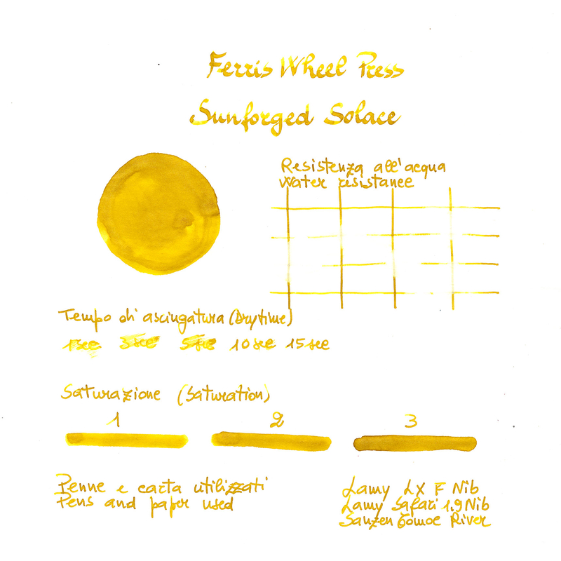 Ferris Wheel Press Ferris Wheel Press Sunforged Solace Inchiostro 20 ml