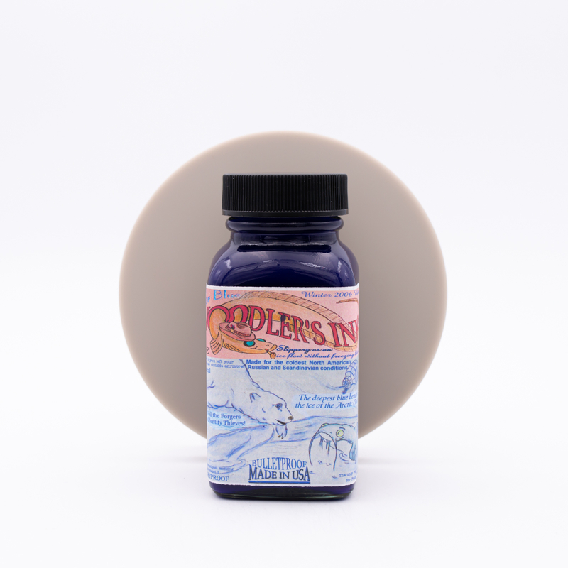 Noodler's Eternal Polar Blue Ink Bottle 3 oz