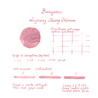 Bungubox Bungubox Ink Tells More Lingering Cherry Blossoms Ink Bottle 30 ml