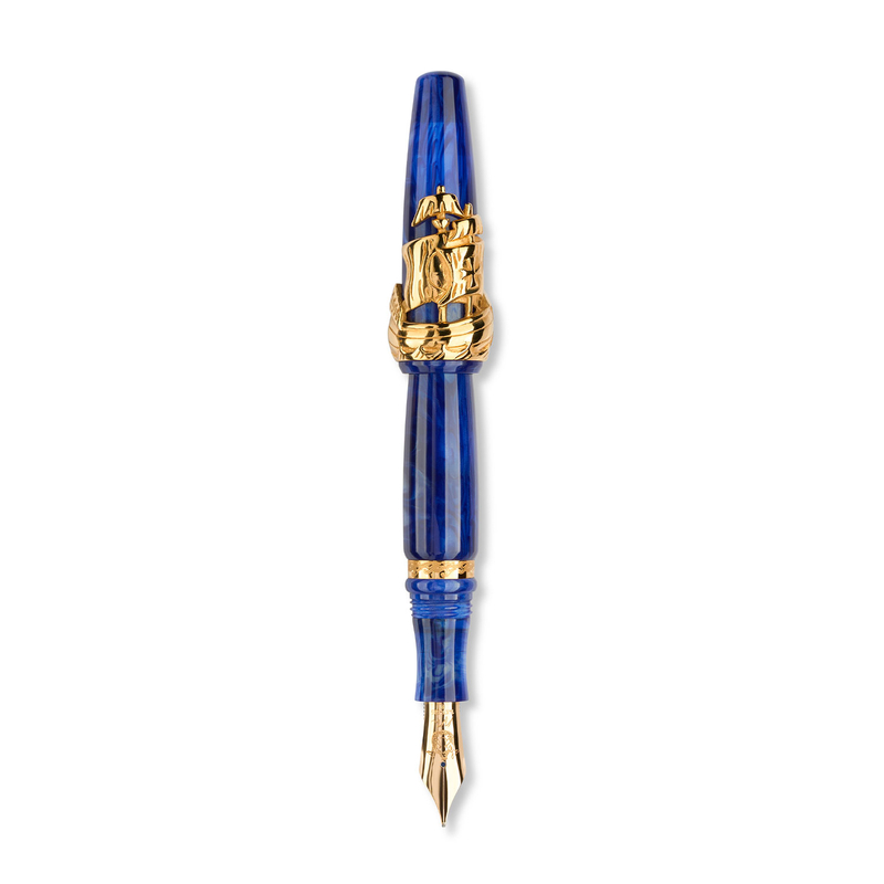 Nino Marino Signature Nino Marino Signature Columbus Fountain Pen Gold Limited Edition
