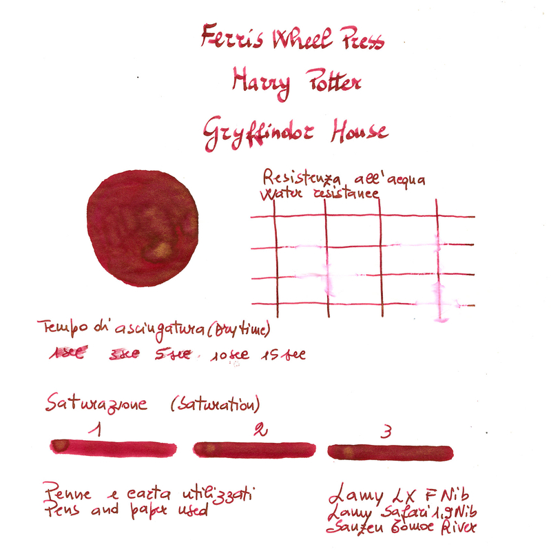 Ferris Wheel Press Ferris Wheel Press x Harry Potter Gryffindor House Inchiostro 38 ml