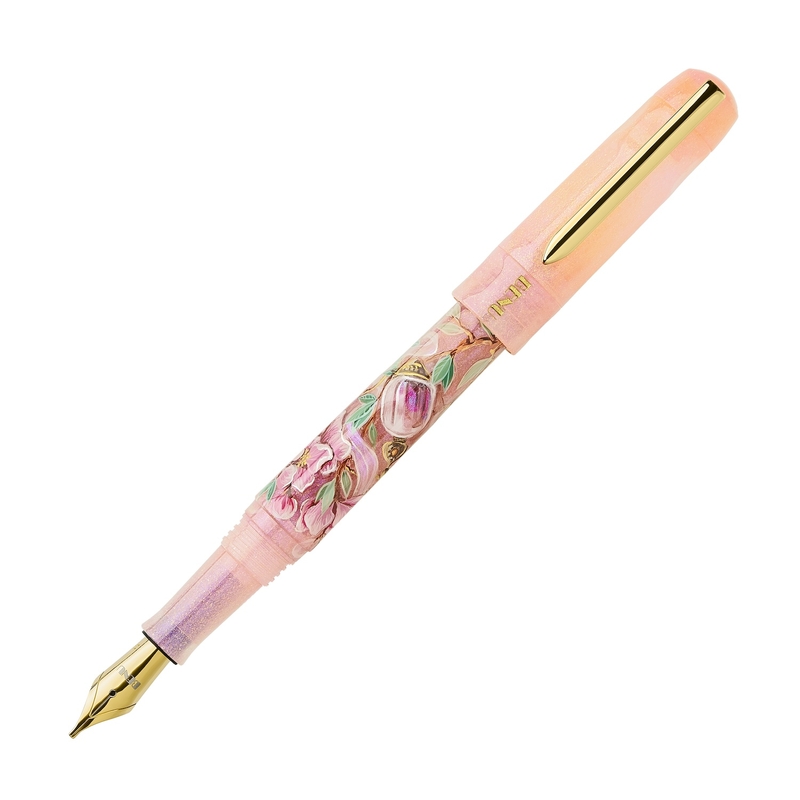 Benu Benu Talisman Fountain Pen Peach Blossom