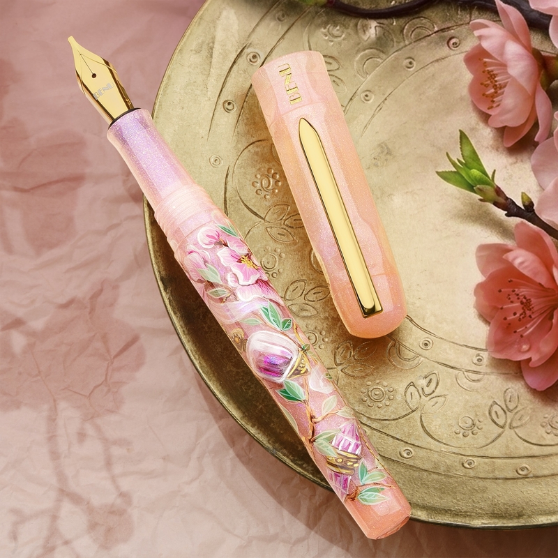 Benu Benu Talisman Penna Stilografica Peach Blossom