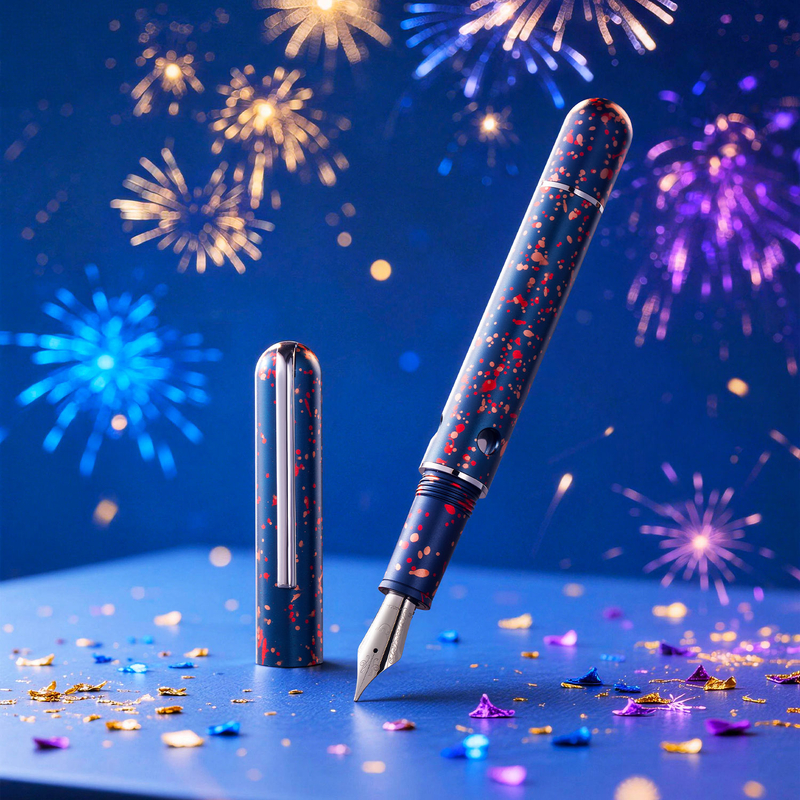 Nahvalur Nahvalur Nautilus Penna Stilografica Fireworks Edizione Speciale