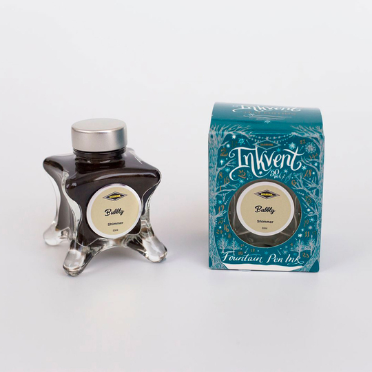 Diamine Inkvent Bubbly Inchiostro 50 ml Teal Edition Shimmer