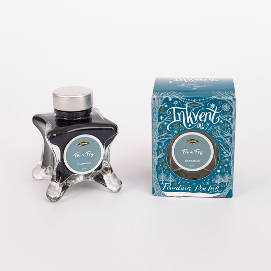 Diamine Inkvent Fir & Fog Inchiostro 50 ml Teal Edition Chameleon