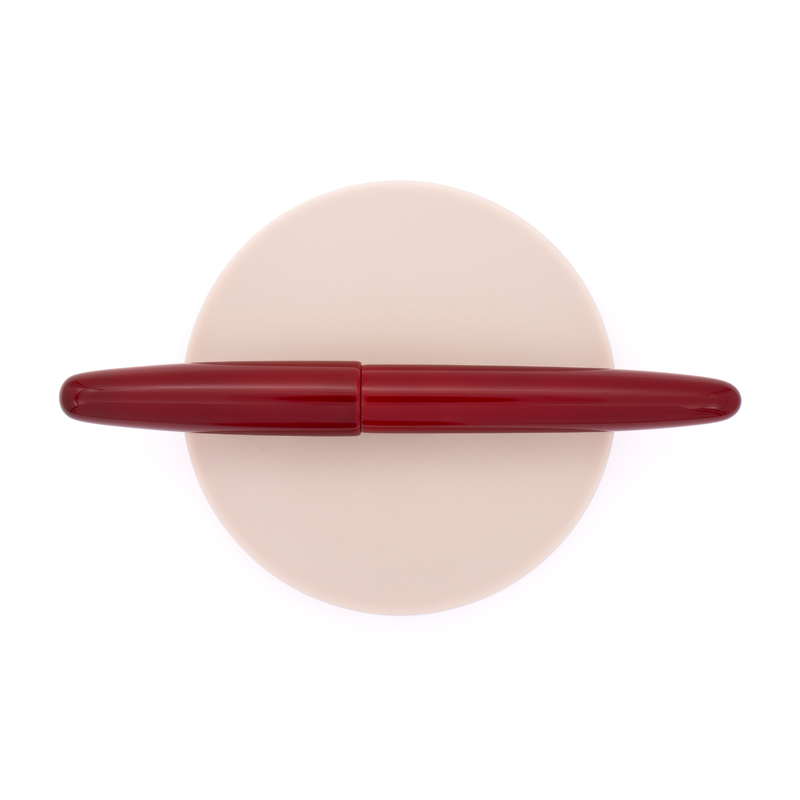 Wancher Wancher Dream Pen Aizu Urushi Fountain Pen Aka Tamenuri
