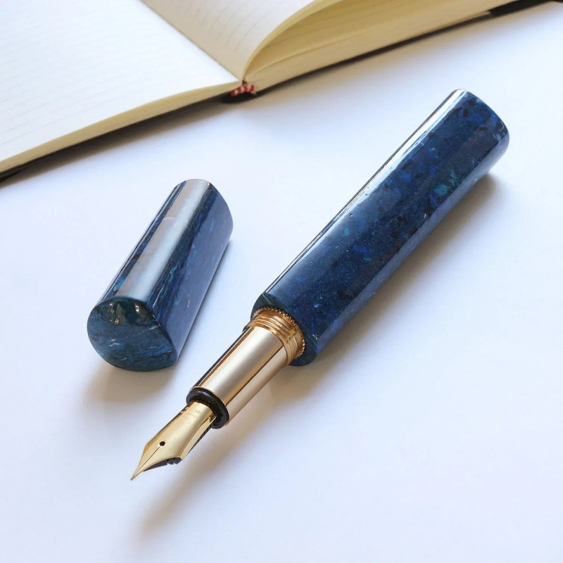 Wancher Wancher Flux Penna Stilografica Azure