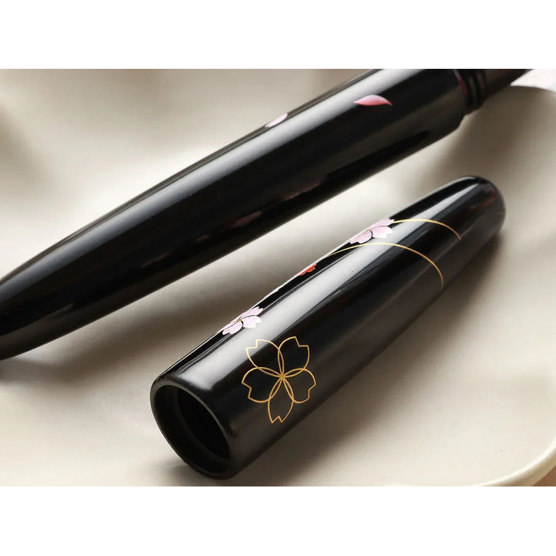 Wancher Wancher Dream Pen Echizen Urushi Penna Stilografica Sakura Zukiyo