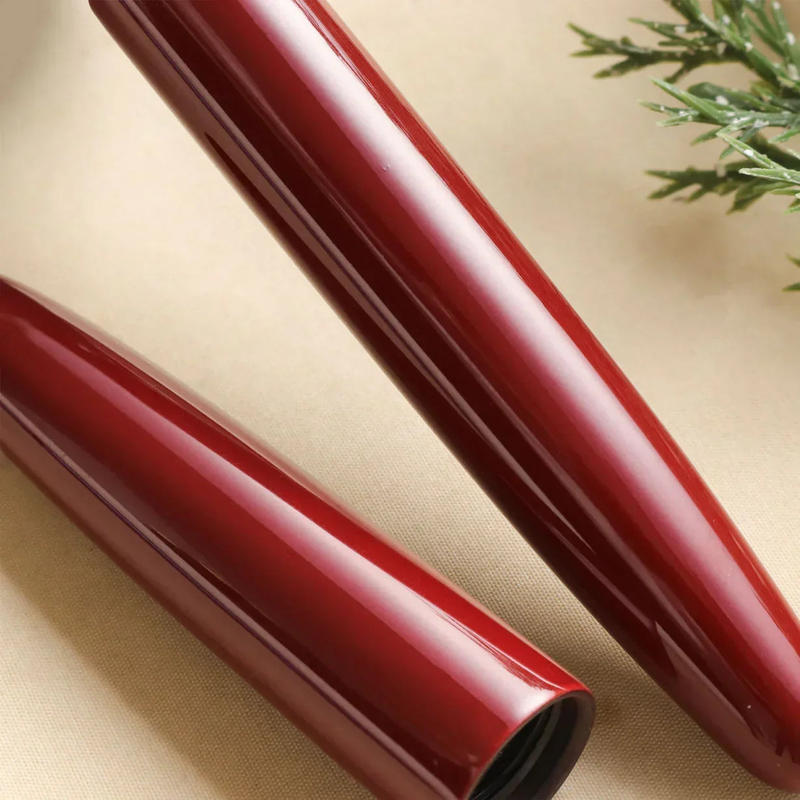 Wancher Wancher Dream Pen Aizu Urushi Fountain Pen Aka Tamenuri
