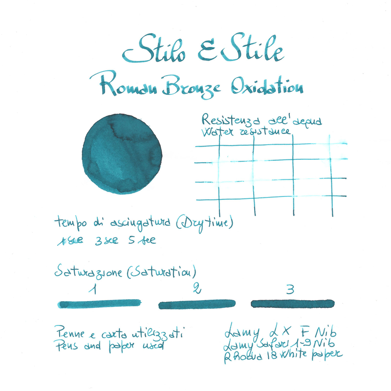 Stilo&Stile Roman Bronze Oxidation Inchiostro 30 ml