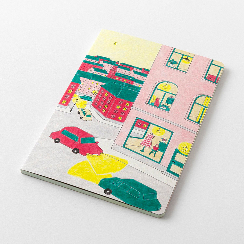 Midori Midori Yuru Log Notebook B6 Daily Life Dot