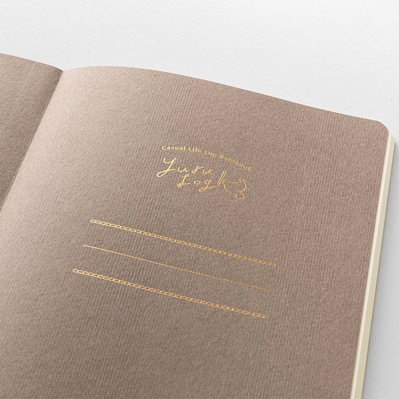 Midori Midori Yuru Log Notebook B6 Daily Life Dot