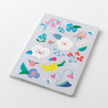 Midori Midori Yuru Log Notebook B6 Floral Dot