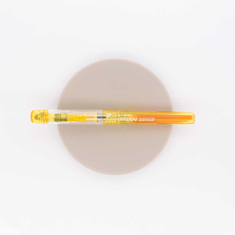 Platinum Preppy 03 Fountain Pen Yellow