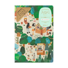 Midori Midori Yuru Log Notebook B6 Forest Animal Dot