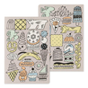 Midori Midori Yuru Log Notebook B6 Sweets & Animals Dot