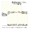 Midori Midori Yuru Log Notebook B6 Sweets & Animals Dot