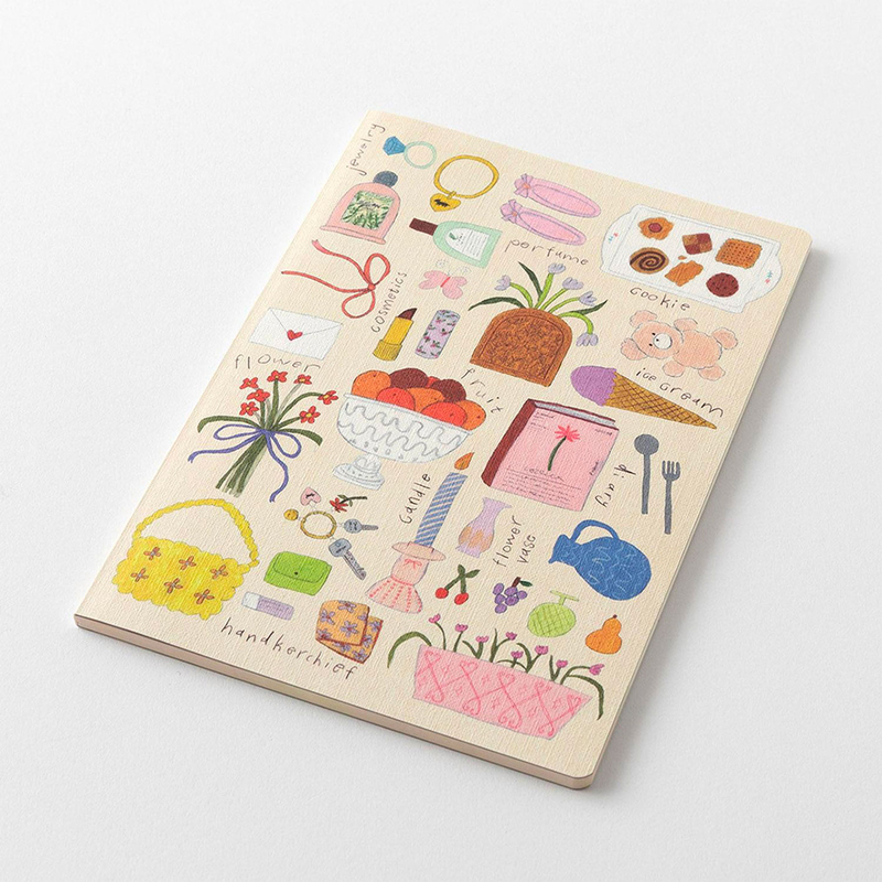 Midori Midori Yuru Log Notebook B6 My Life Dot