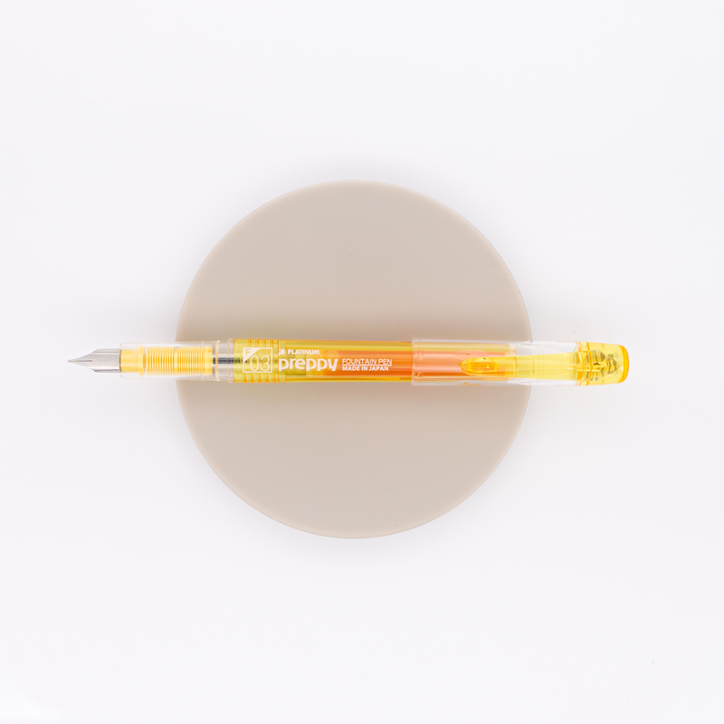 Platinum Preppy 03 Fountain Pen Yellow