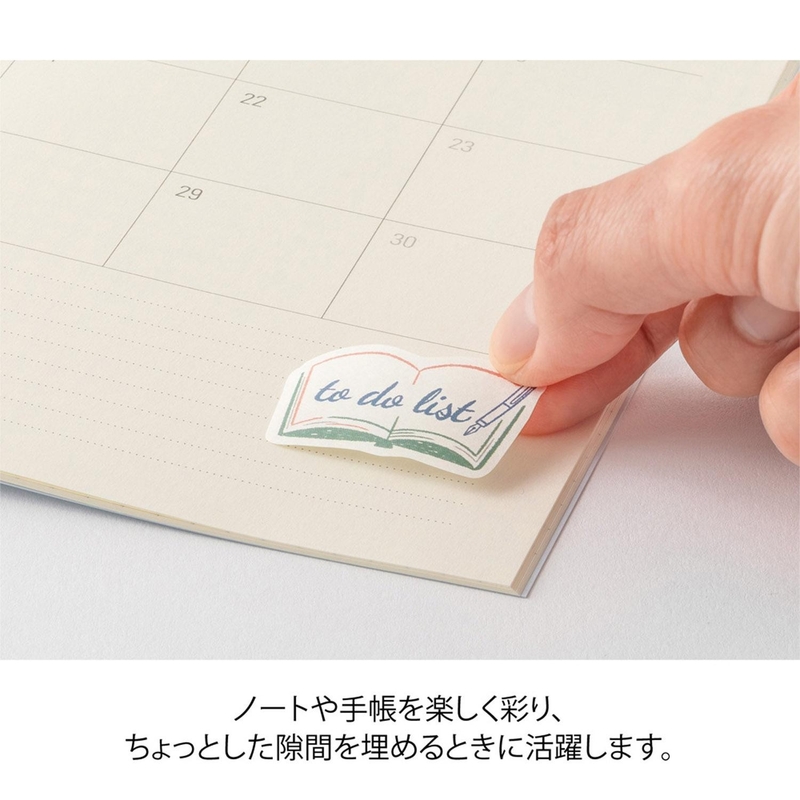 Midori Midori Yuru Log Roll Sticker List