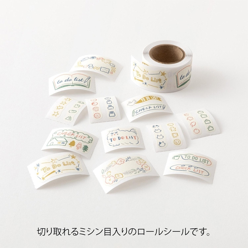 Midori Midori Yuru Log Roll Sticker List