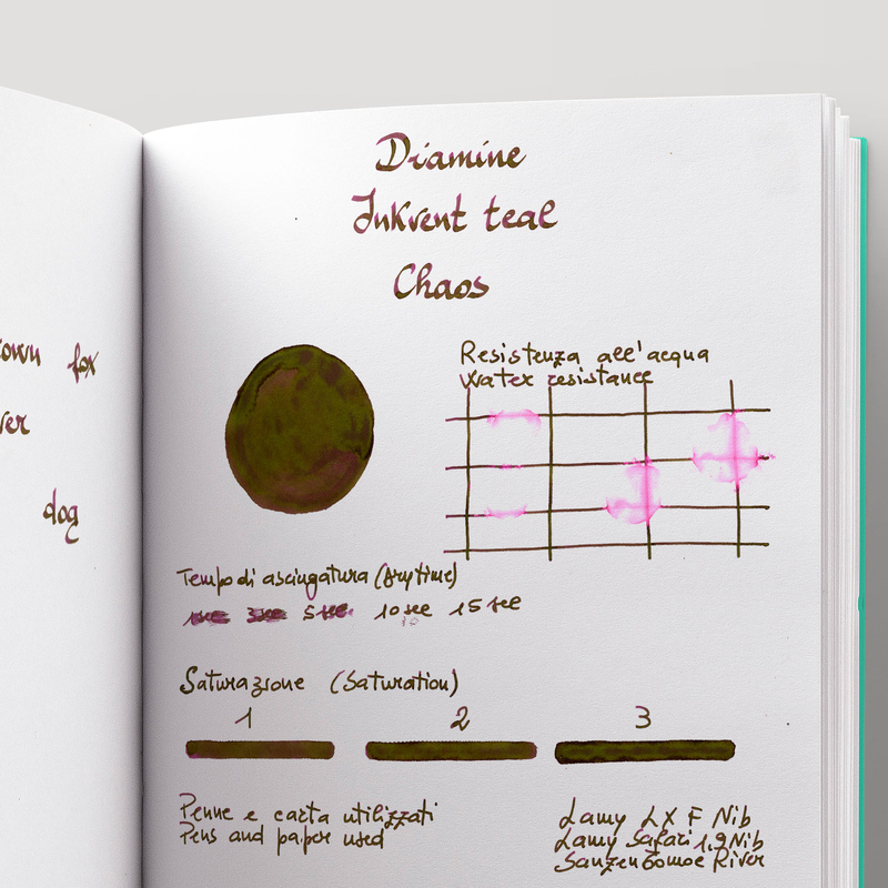 Diamine Diamine Inkvent Chaos Ink Bottle 50 ml Teal Edition Extreme Sheen