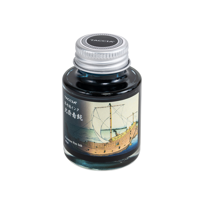 Taccia Taccia Ukiyo-e Hokusai Aonibi Inchiostro 40 ml