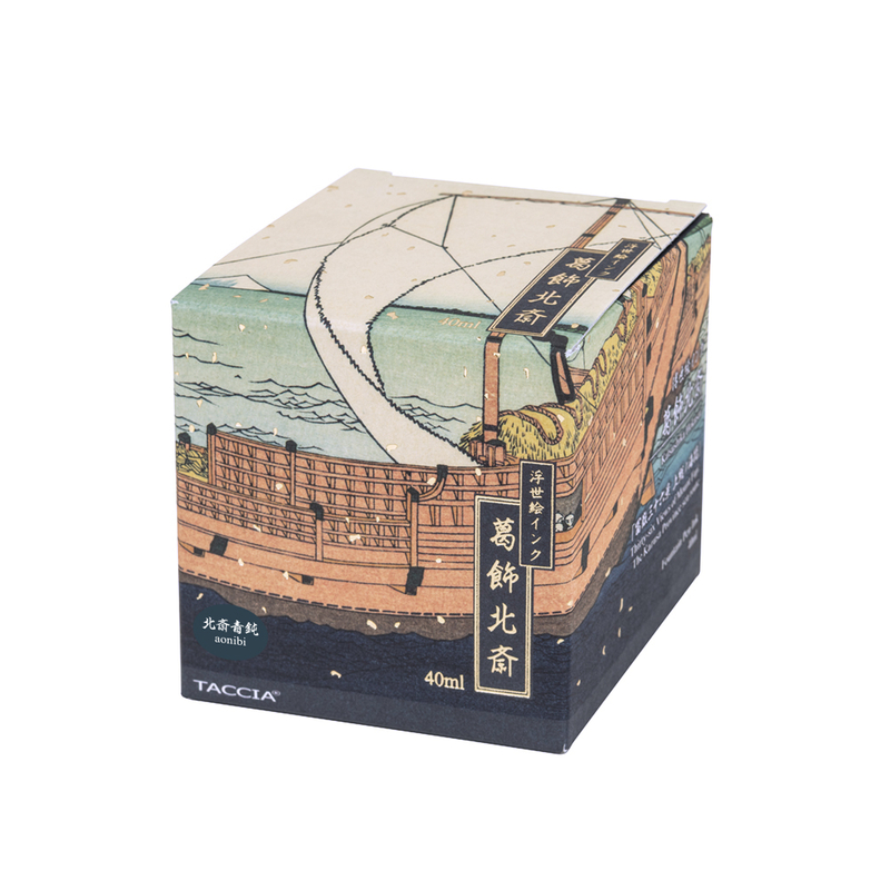 Taccia Taccia Ukiyo-e Hokusai Aonibi Inchiostro 40 ml