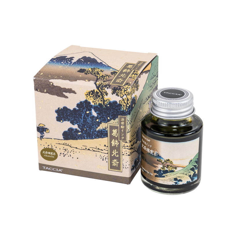 Taccia Taccia Ukiyo-e Hokusai Rikancha Ink Bottle 40 ml