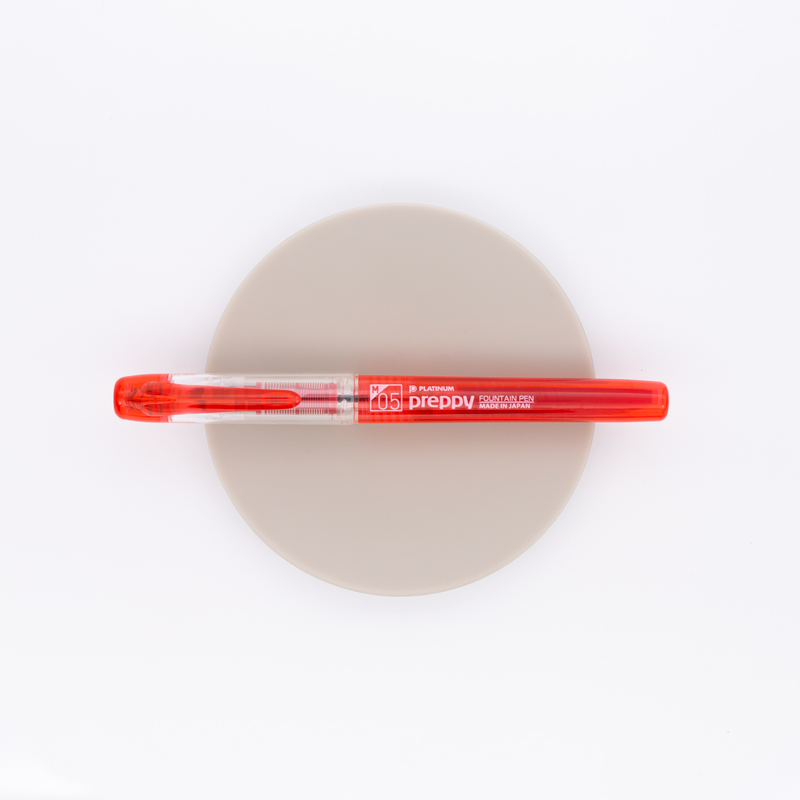Platinum Preppy 05 Fountain Pen Red
