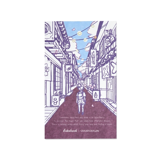 Esterbrook x Sakuradragon Carta Assorbente Sakura Street