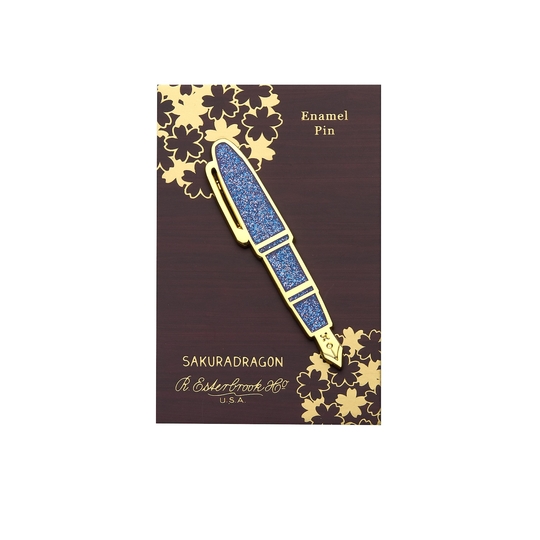 Esterbrook x Sakuradragon Label Pin Sakura Street Pen