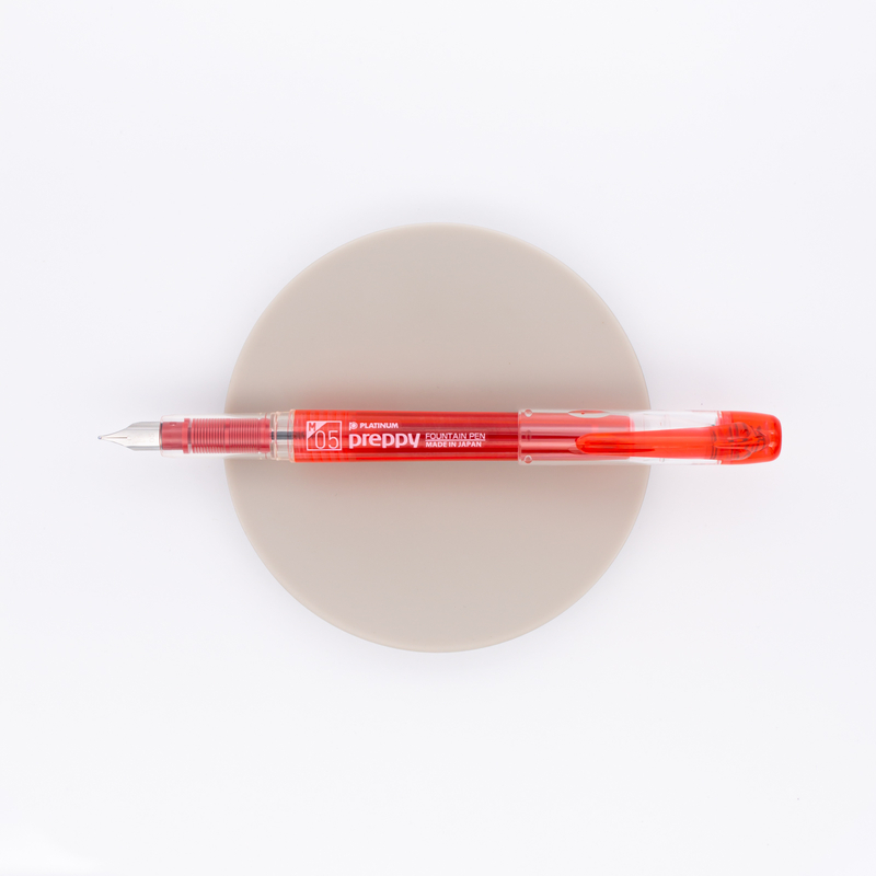 Platinum Preppy 05 Fountain Pen Red