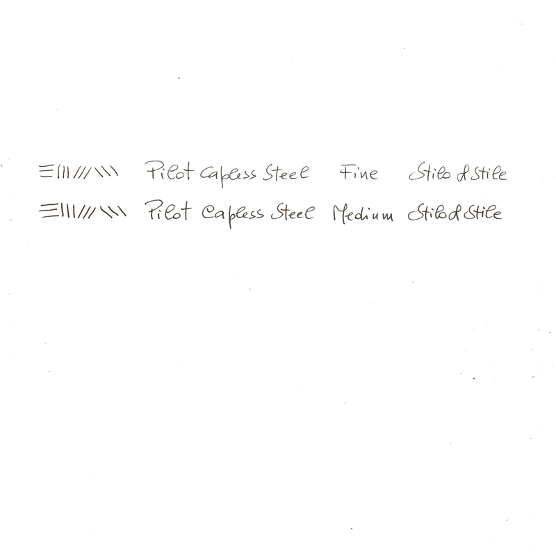 Pilot Pilot Capless Special Alloy Penna Stilografica Matte Ash Blue