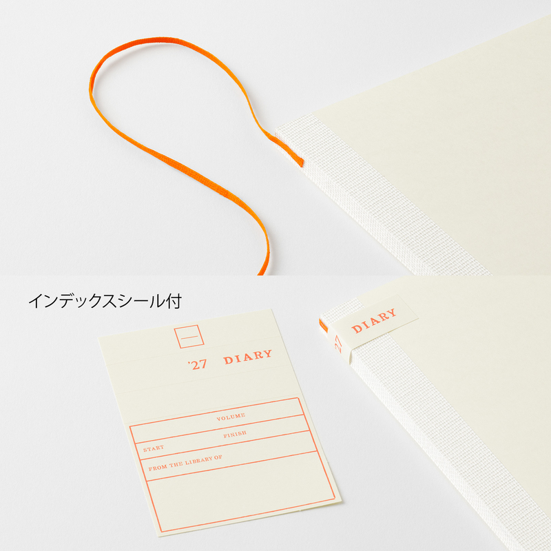 MD Paper MD Notebook Diary 2027 Weekly A5 Thin