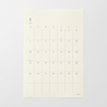 MD Paper MD Diary Sticker -M- Agenda 2027 Mensile Adesiva