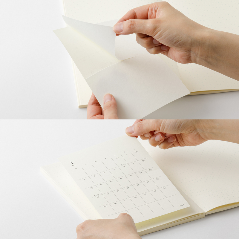 MD Paper MD Paper Diary Sticker 2027 -M-