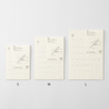 MD Paper MD Diary Sticker -M- Agenda 2027 Mensile Adesiva