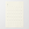 MD Paper MD Diary Sticker -L- Agenda 2027 Mensile Adesiva