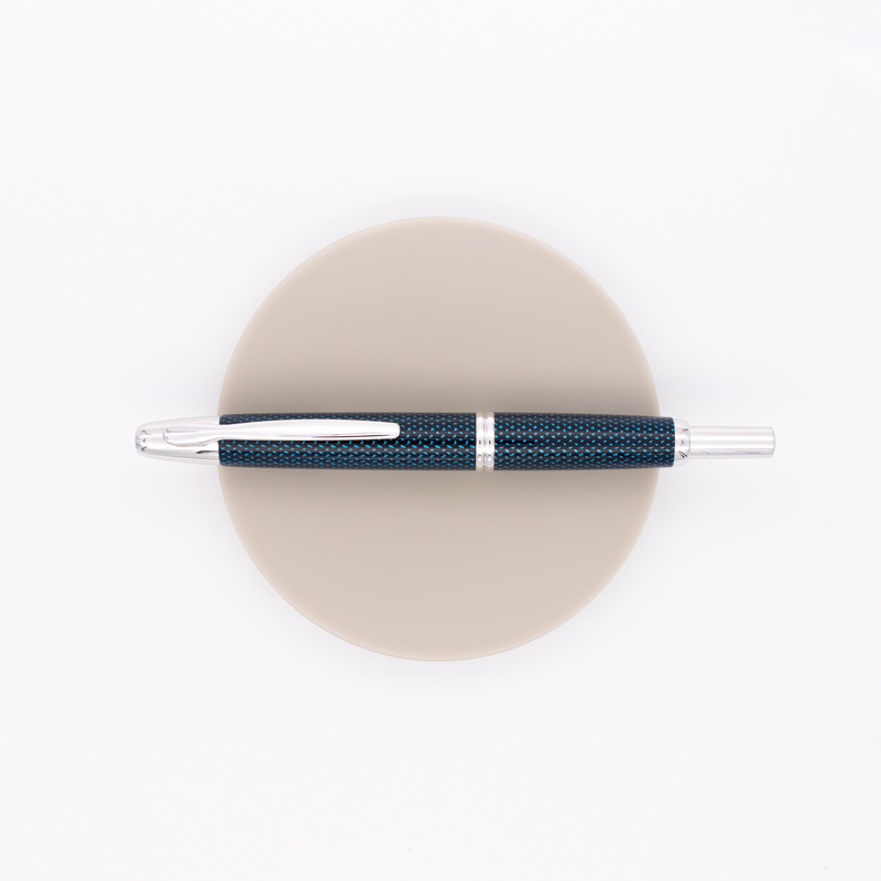 Pilot Capless Fountain Pen Blue Carbonesque